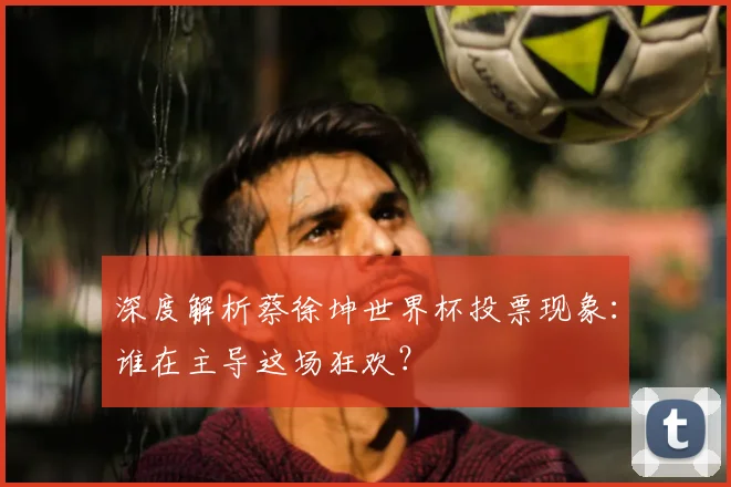 深度解析蔡徐坤世界杯投票现象：谁在主导这场狂欢？